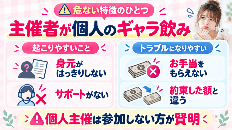 主催者が個人