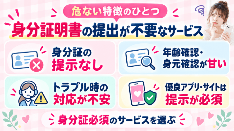 身分証明書不要