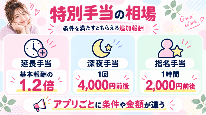 特別手当の相場